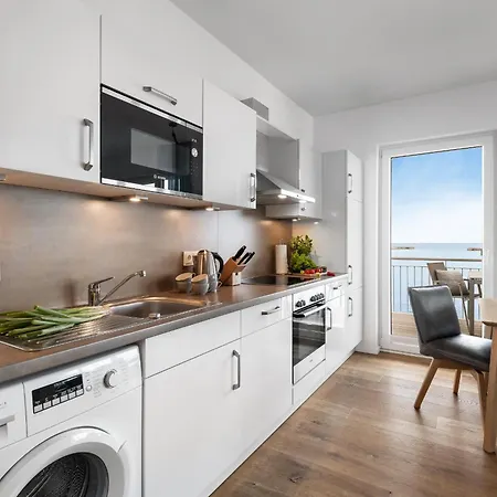 Apartment Ocean Sunrise- 3 Og, Ostseeblick, Balkon, Kamin