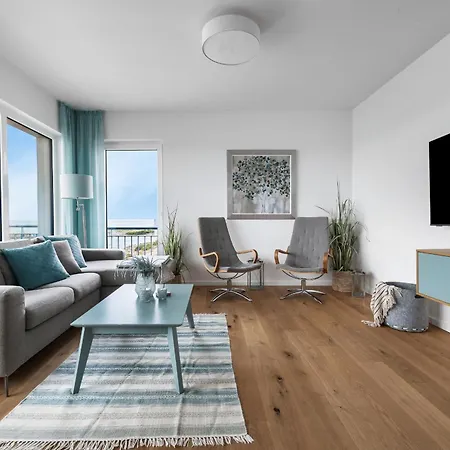 Ocean Sunrise- 3 Og, Ostseeblick, Balkon, Kamin *